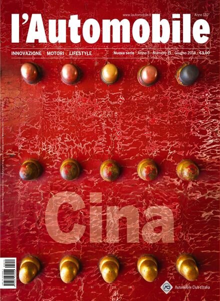 ACI l’Automobile – Giugno 2018 Cover