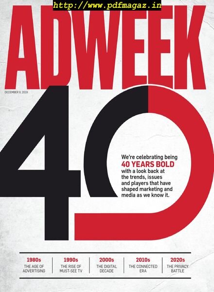Adweek – December 09, 2019 Cover