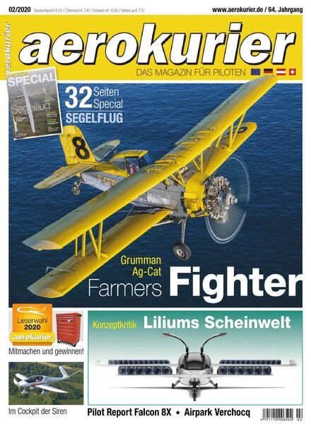 Aerokurier Germany – Februar 2020 Cover