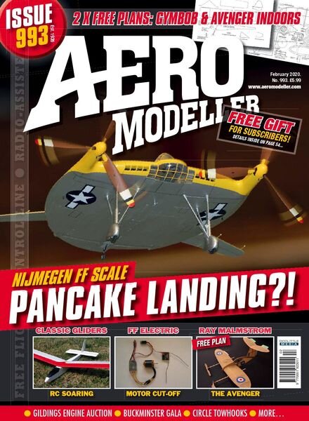 Aeromodeller – Issue 993 – February 2020 Cover