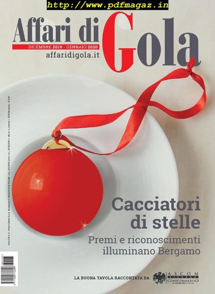 Affari di Gola – Dicembre 2019-Gennaio 2020 Cover