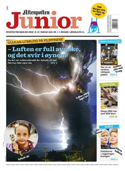 Aftenposten Junior – 21 januar 2020 Cover