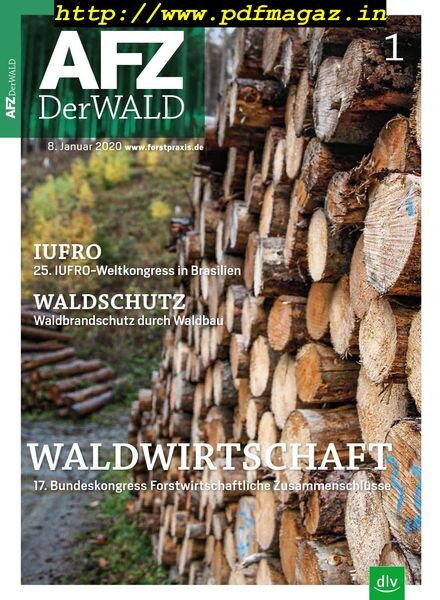AFZ-DerWald – 19 Dezember 2019 Cover