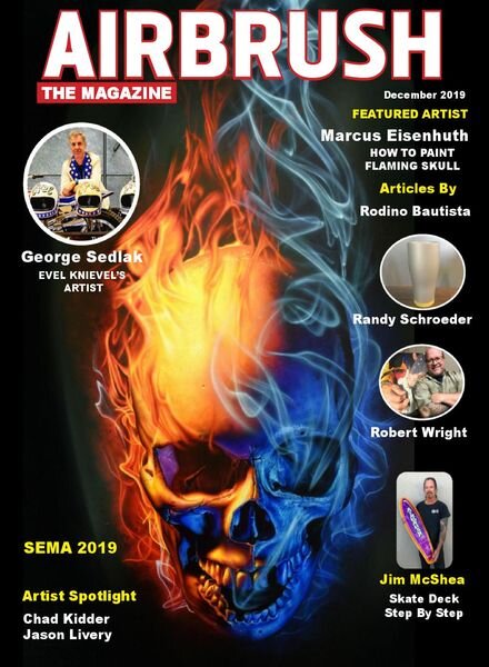 Airbrush The Magazine – Issue 5 – December 2019 Cover