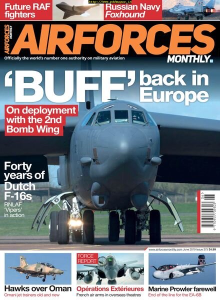 Airforces Monthly – June 2019 Cover