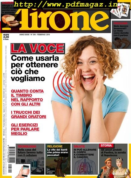 Airone – Febbraio 2014 Cover