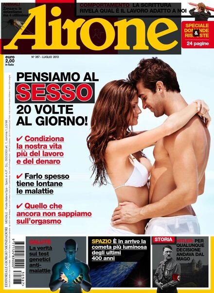 Airone – Luglio 2013 Cover