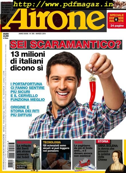 Airone – Marzo 2014 Cover