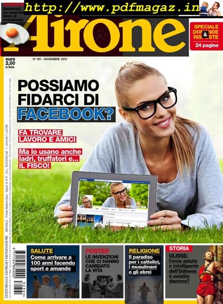 Airone – Novembre 2013 Cover