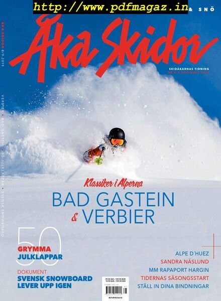 aka Skidor – december 2019 Cover