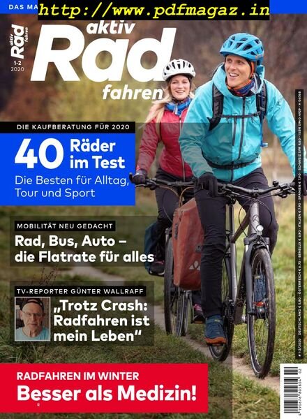 Aktiv Radfahren – Januar-Februar 2020 Cover