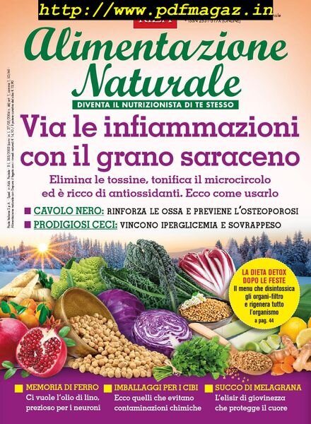 Alimentazione Naturale – Gennaio 2020 Cover