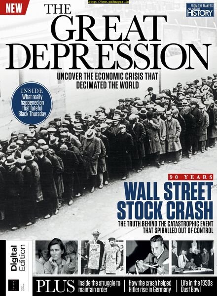 All About History The Great Depression – January 2020 Cover