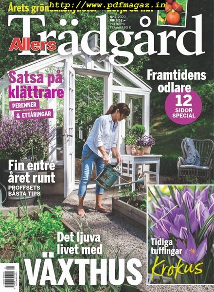 Allers Tradgard – februari 2020 Cover