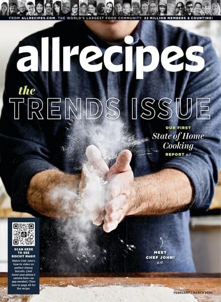 Allrecipes – February-March 2020 Cover