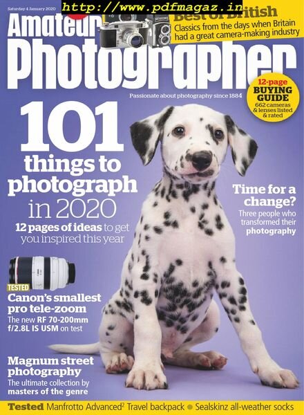 Amateur Photographer – 04 January 2020 Cover