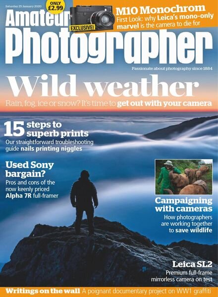 Amateur Photographer – 25 January 2020 Cover