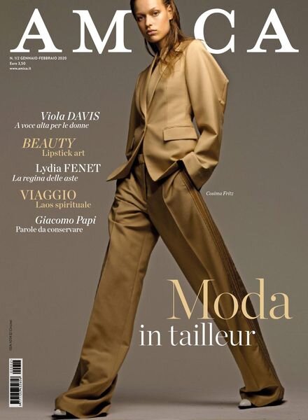 Amica – febbraio 2020 Cover