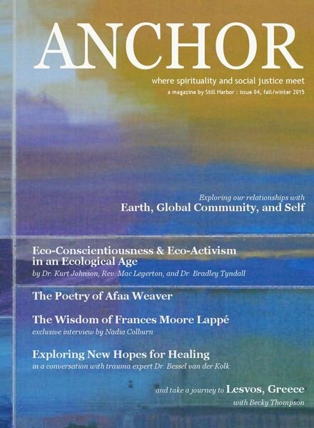 Anchor – Issue 4 – Fall-Winter 2015 Cover