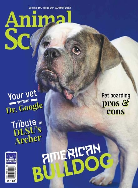 Animal Scene – August 2019 Cover