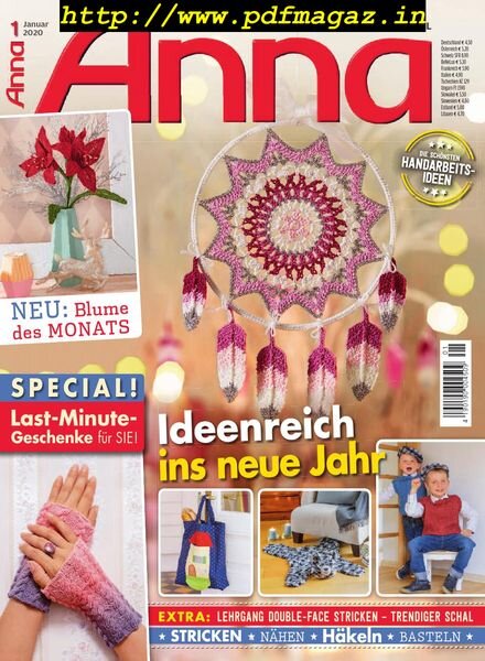 Anna Germany – Januar 2020 Cover