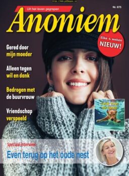 Anoniem – januari 2020
