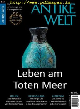 Antike Welt – Nr.6, 2019