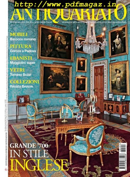 Antiquariato – Ottobre 2014 Cover