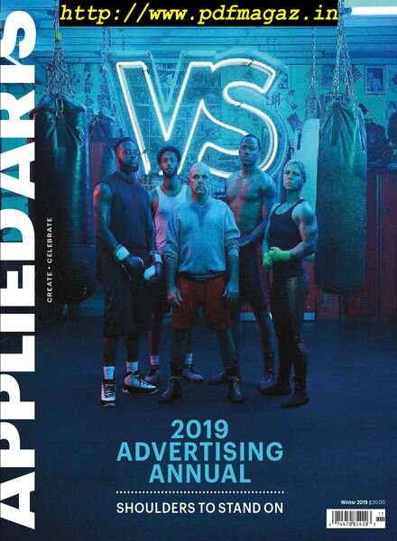 Applied Arts – Winter 2019 Cover