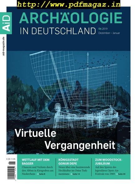 Archaologie in Germany – Dezember 2019 – Januar 2020 Cover
