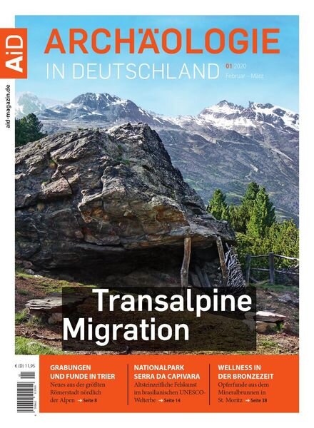 Archaologie in Germany – Februar-Marz 2020 Cover