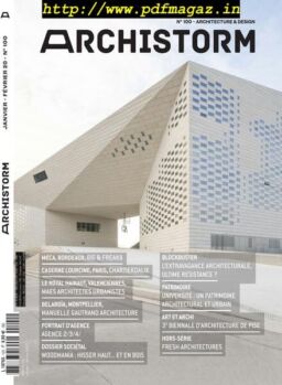 Archistorm – janvier 2020