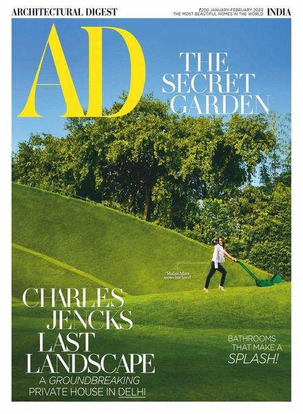 Architectural Digest India – January 2020 Cover