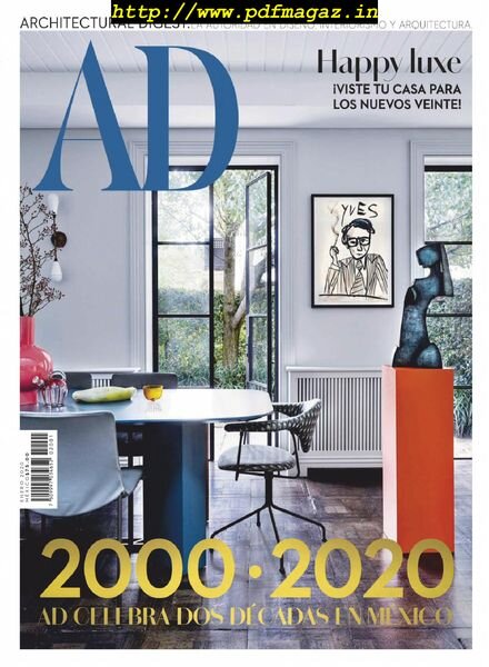 Architectural Digest Mexico – enero 2020 Cover