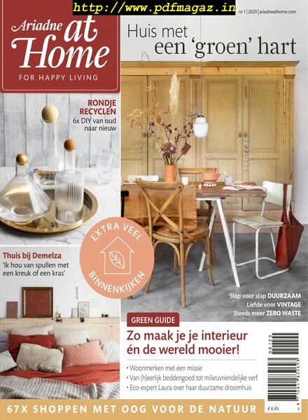 Ariadne at Home – januari 2020 Cover