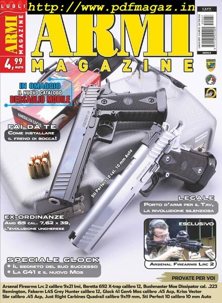 Armi Magazine – Luglio 2015 Cover