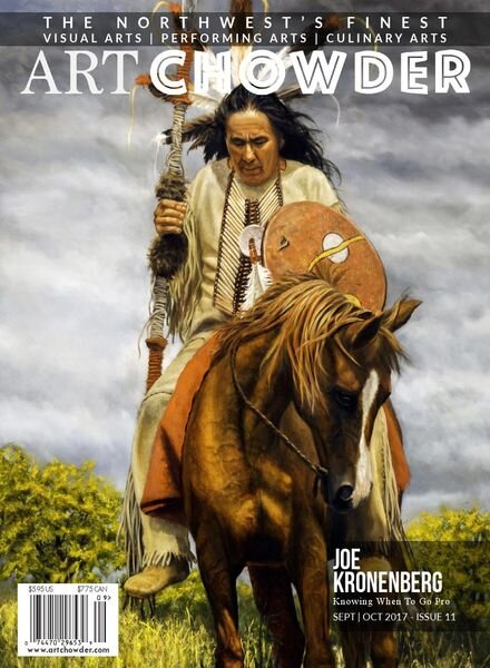 Art Chowder – Issue 11 – September-October 2017 Cover
