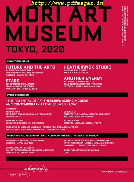 ArtAsiaPacific – December 2019 Cover