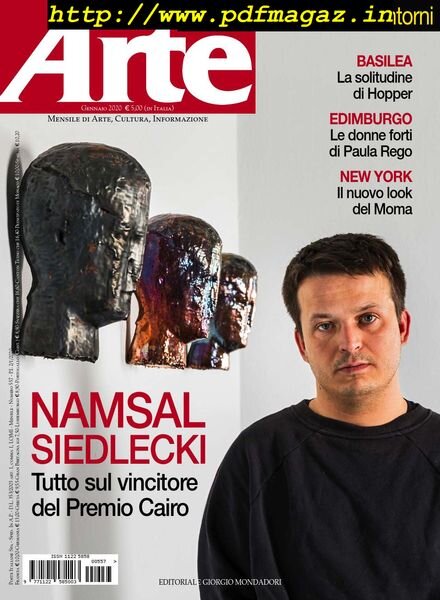Arte – Gennaio 2020 Cover
