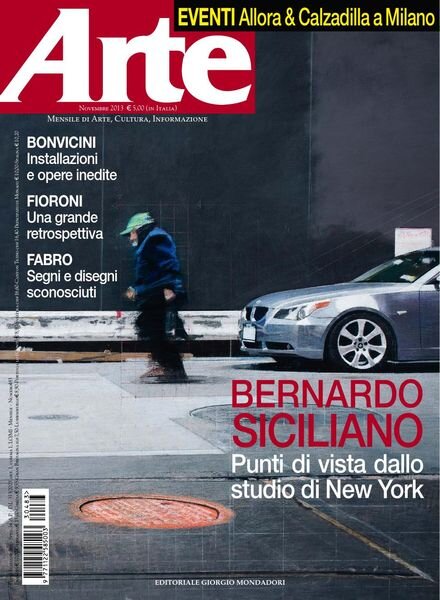 Arte – Novembre 2013 Cover