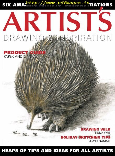 Artists Drawing & Inspiration – January 2020 Cover