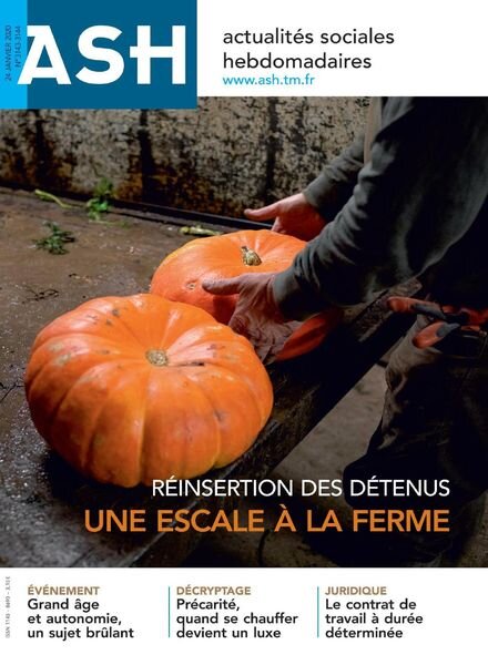 ASH – 24 janvier 2020 Cover