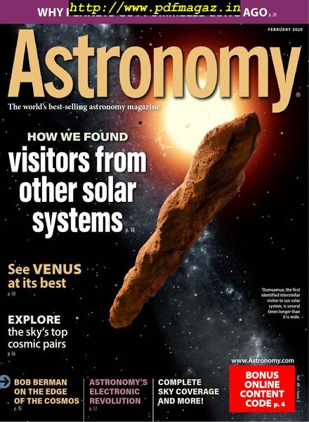 Astronomy – February 2020 Cover