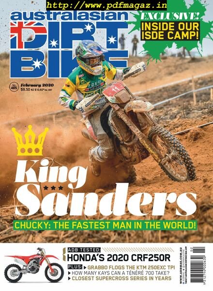 Australasian Dirt Bike – February 2020 Cover