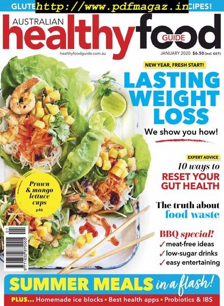 Australian Healthy Food Guide – January 2020 Cover