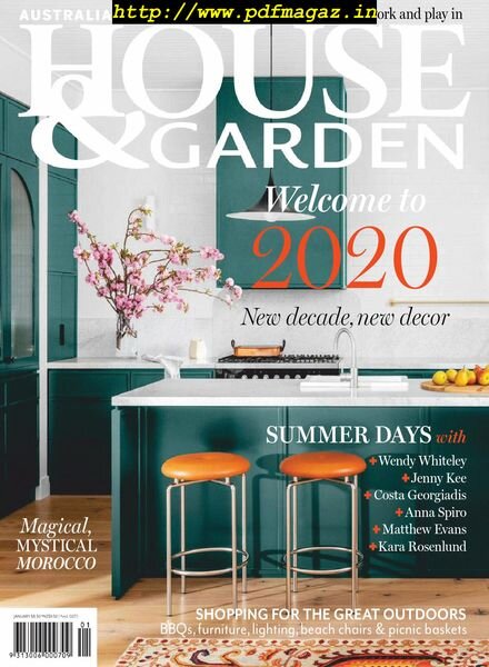 Australian House & Garden – January 2020 Cover