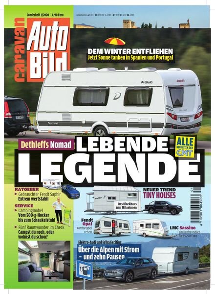 Auto Bild Caravan – Januar 2020 Cover