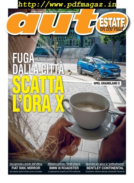 Auto Speciale – Estate on the road – 15 Maggio 2018 Cover