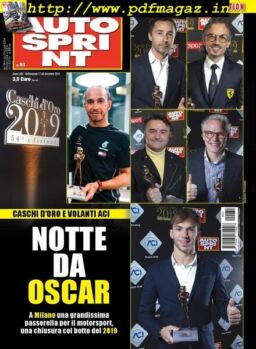 Auto Sprint – 17 Dicembre 2019