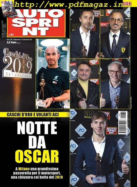 Auto Sprint – 17 Dicembre 2019 Cover